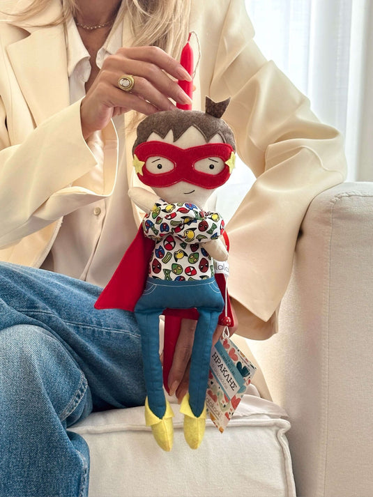 Πασχαλινή λαμπάδα Doll Ηρακλής ο μερακλής 25-44.105